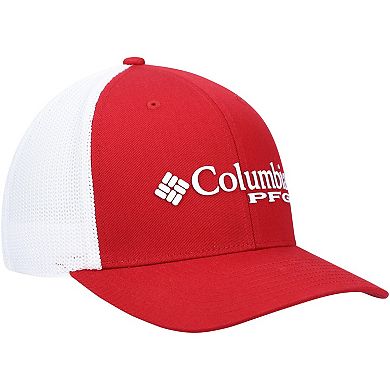 Men's Columbia Cardinal Arkansas Razorbacks PFG Snapback Adjustable Hat