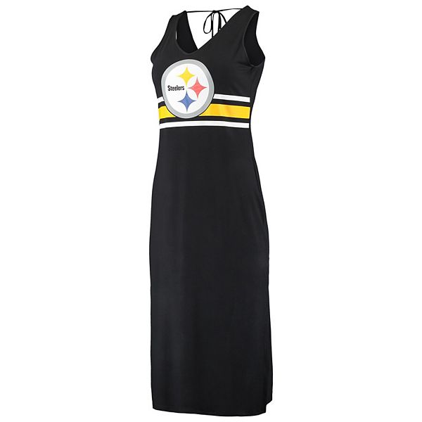 Yoycol Pittsburgh Steelers - Women's Back Cross Cami Dress L / White