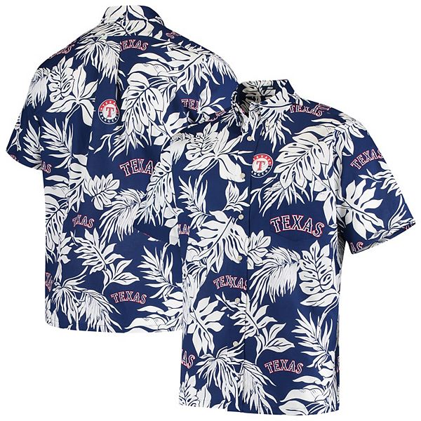 Texas Rangers MLB Hawaiian Shirt Sundrenched Aloha Shirt - Trendy