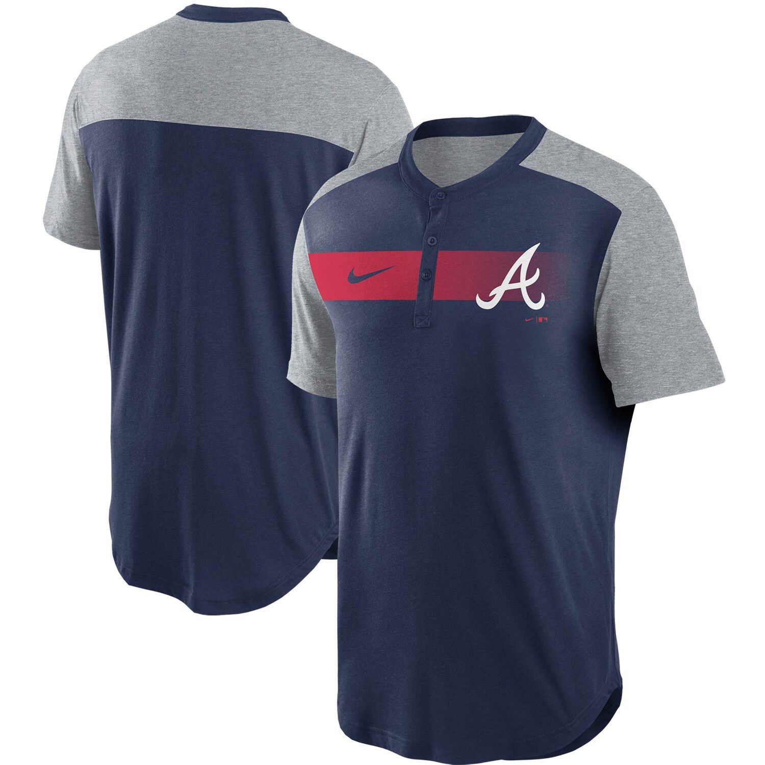 braves nike polo