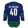 Youth Elias Pettersson Royal Vancouver Canucks 2019/20 Alternate Replica Player Jersey