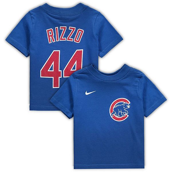 Toddler Nike Anthony Rizzo Royal Chicago Cubs Player Name & Number