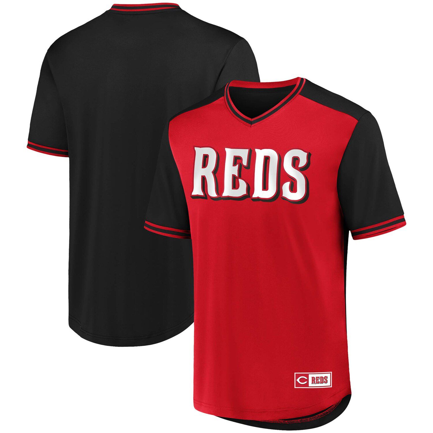 black cincinnati reds shirt