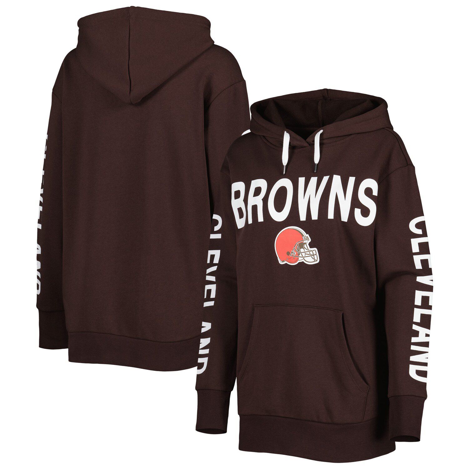 women's browns hoodie