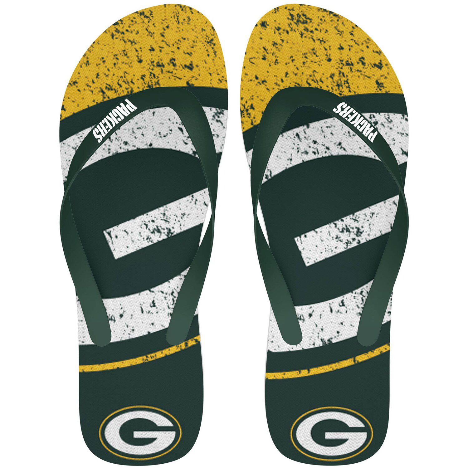 packers flip flops