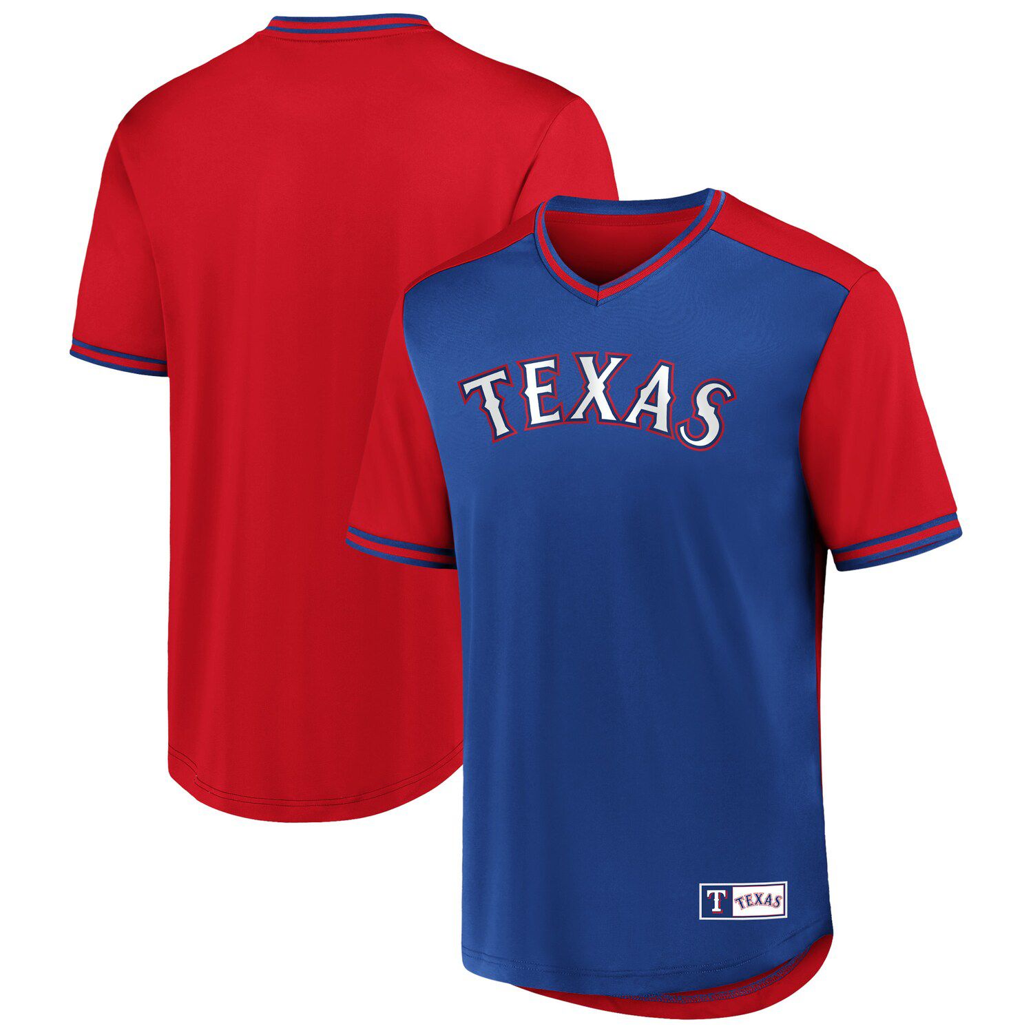 texas rangers v neck shirt