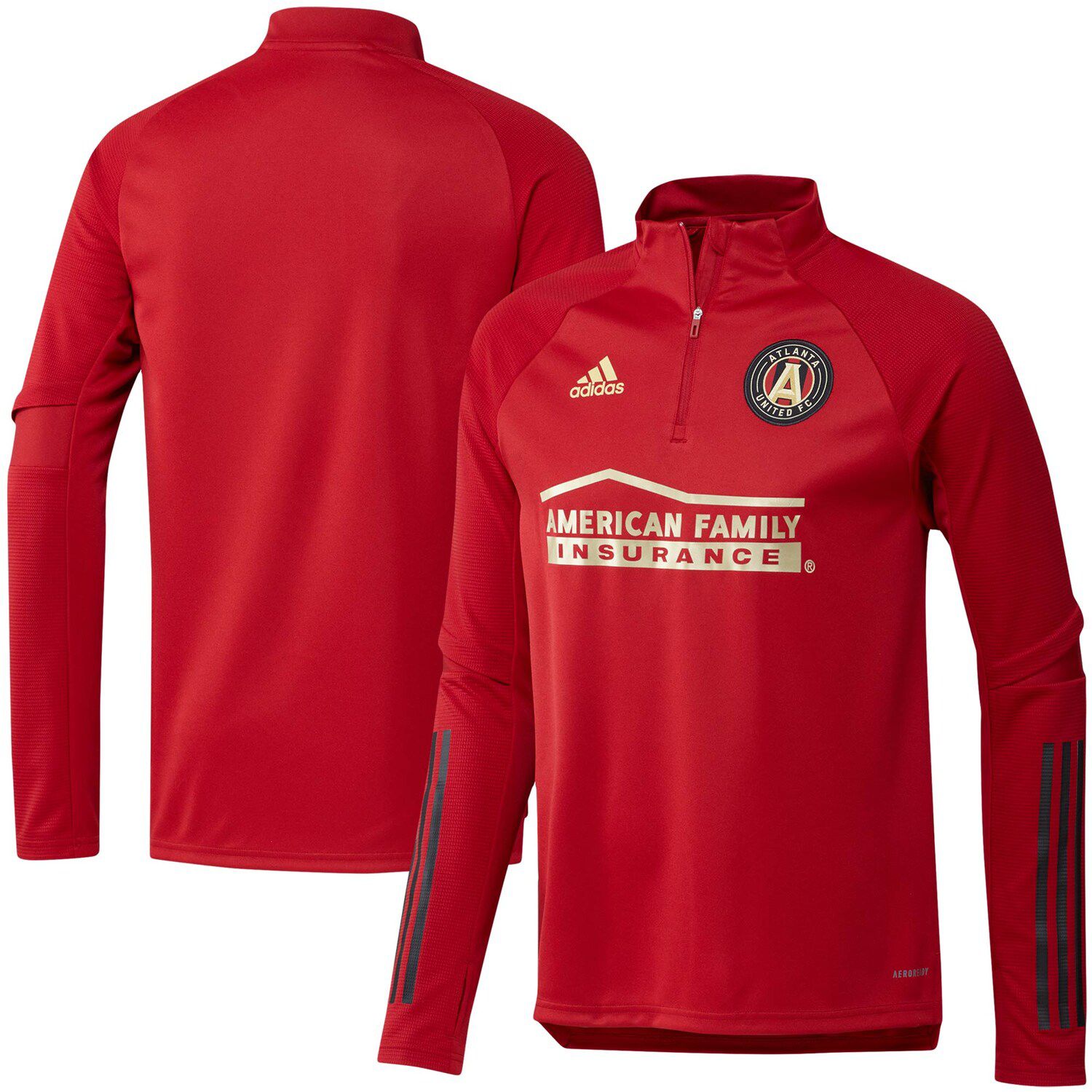 adidas red training jacket