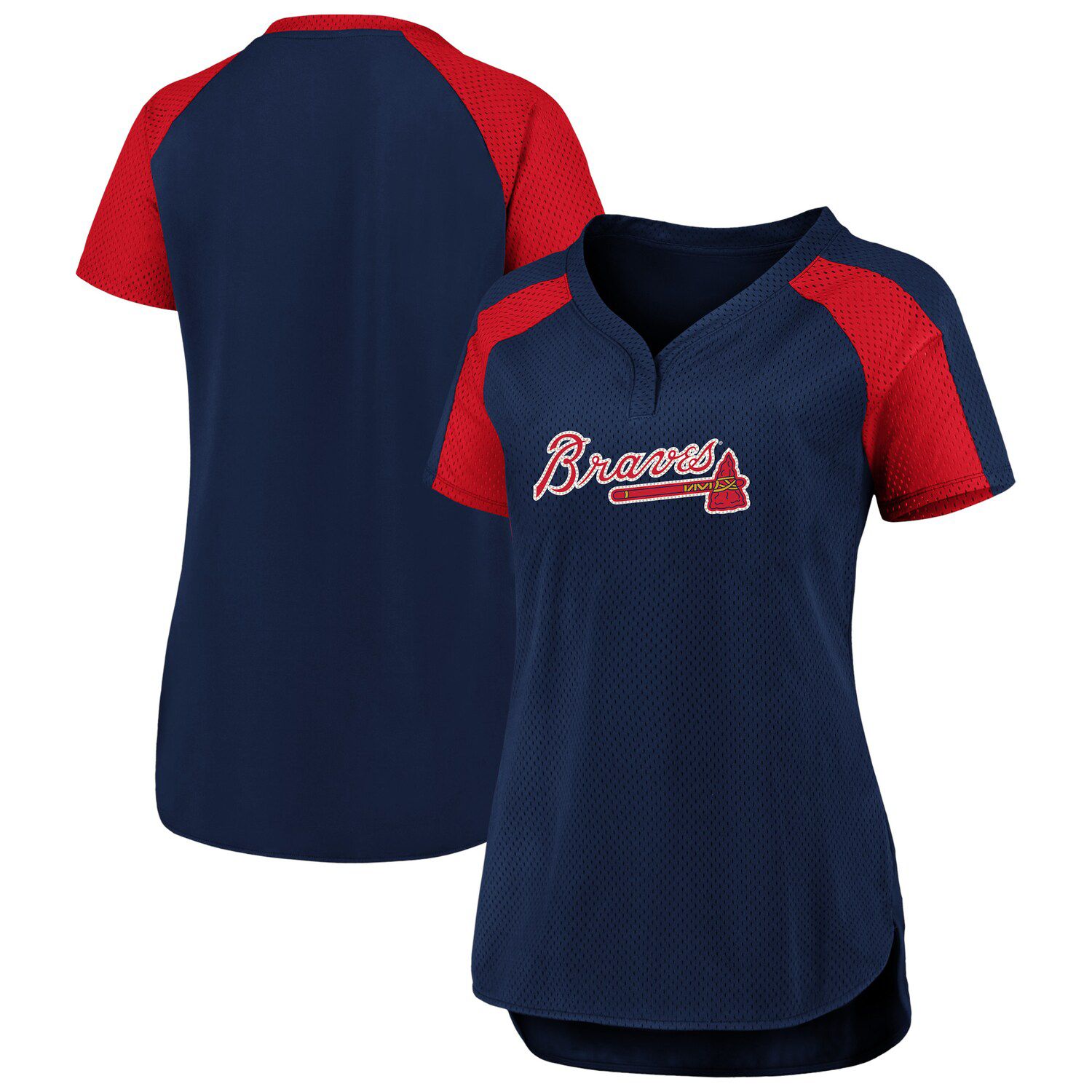 women's plus size atlanta braves shirts