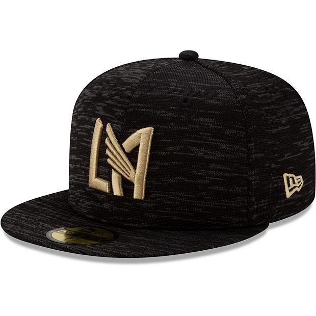 Men s New Era Black LAFC 2020 On Field Collection 59FIFTY Fitted Hat