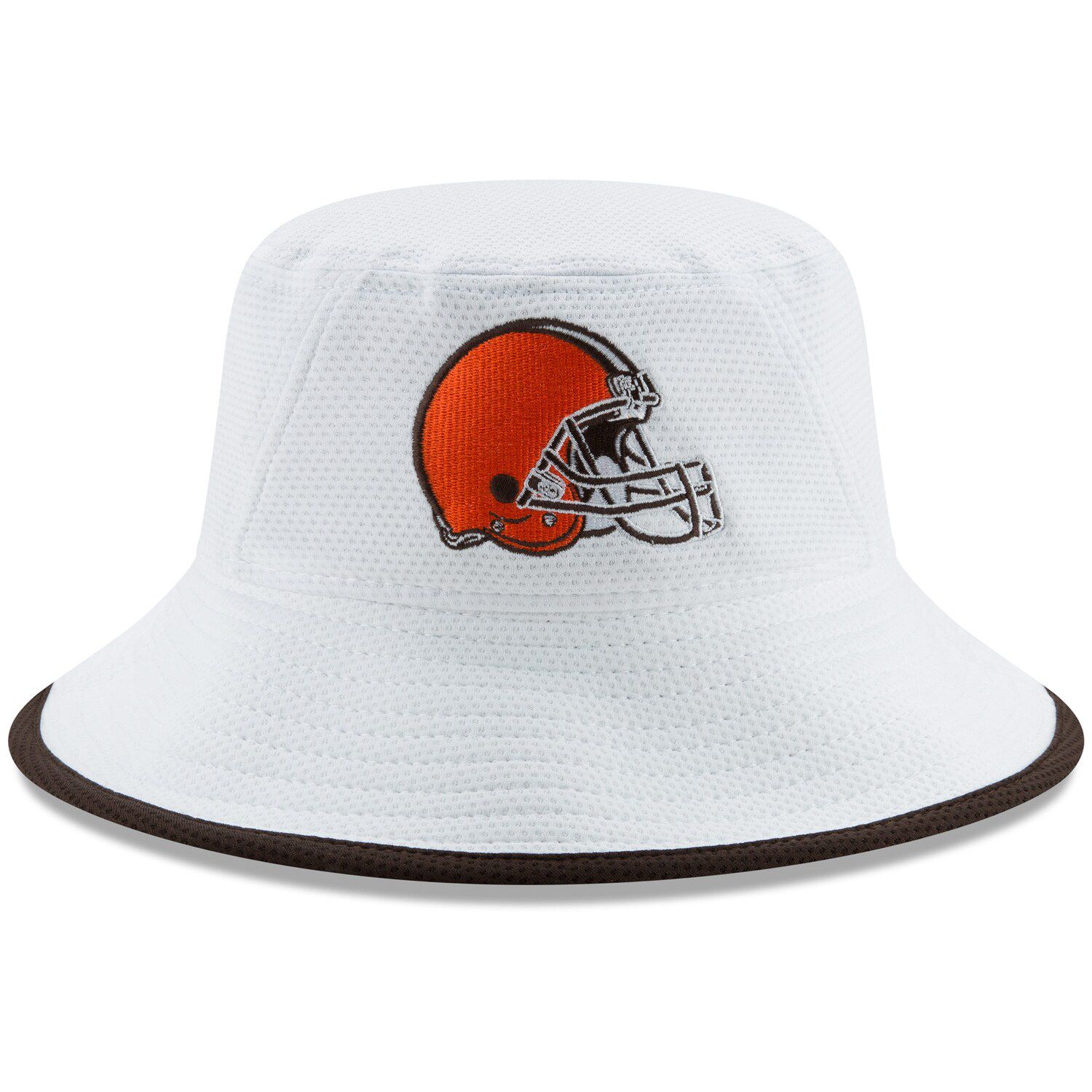 cleveland browns white bucket hat