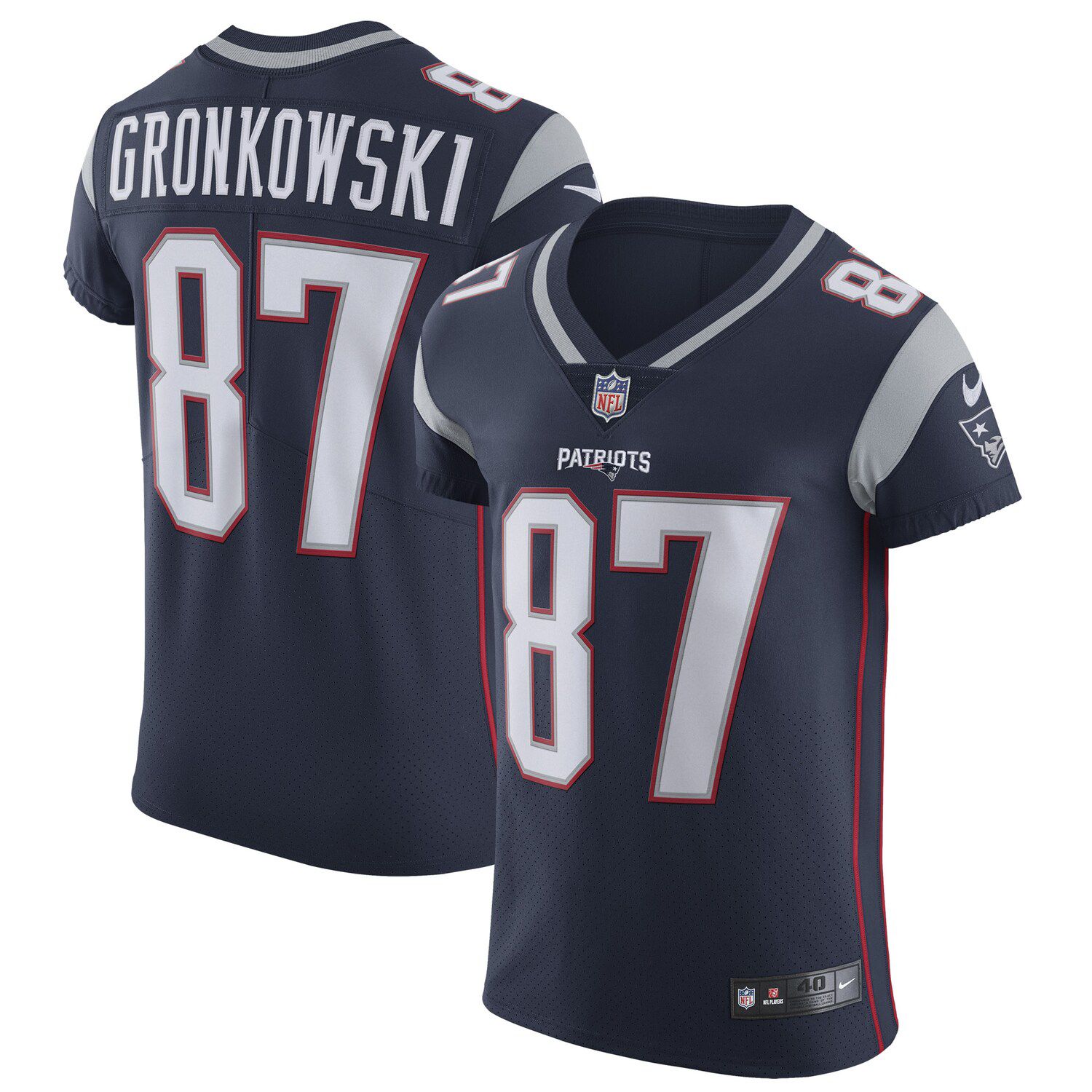 patriots on field jersey