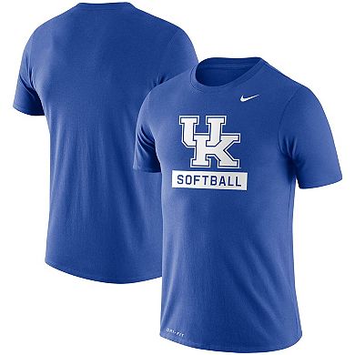 Men's Nike Royal Kentucky Wildcats Softball Drop Legend Performance T-Shirt