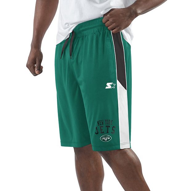 Men's Starter Green/Black New York Jets Fan Favorite Shorts