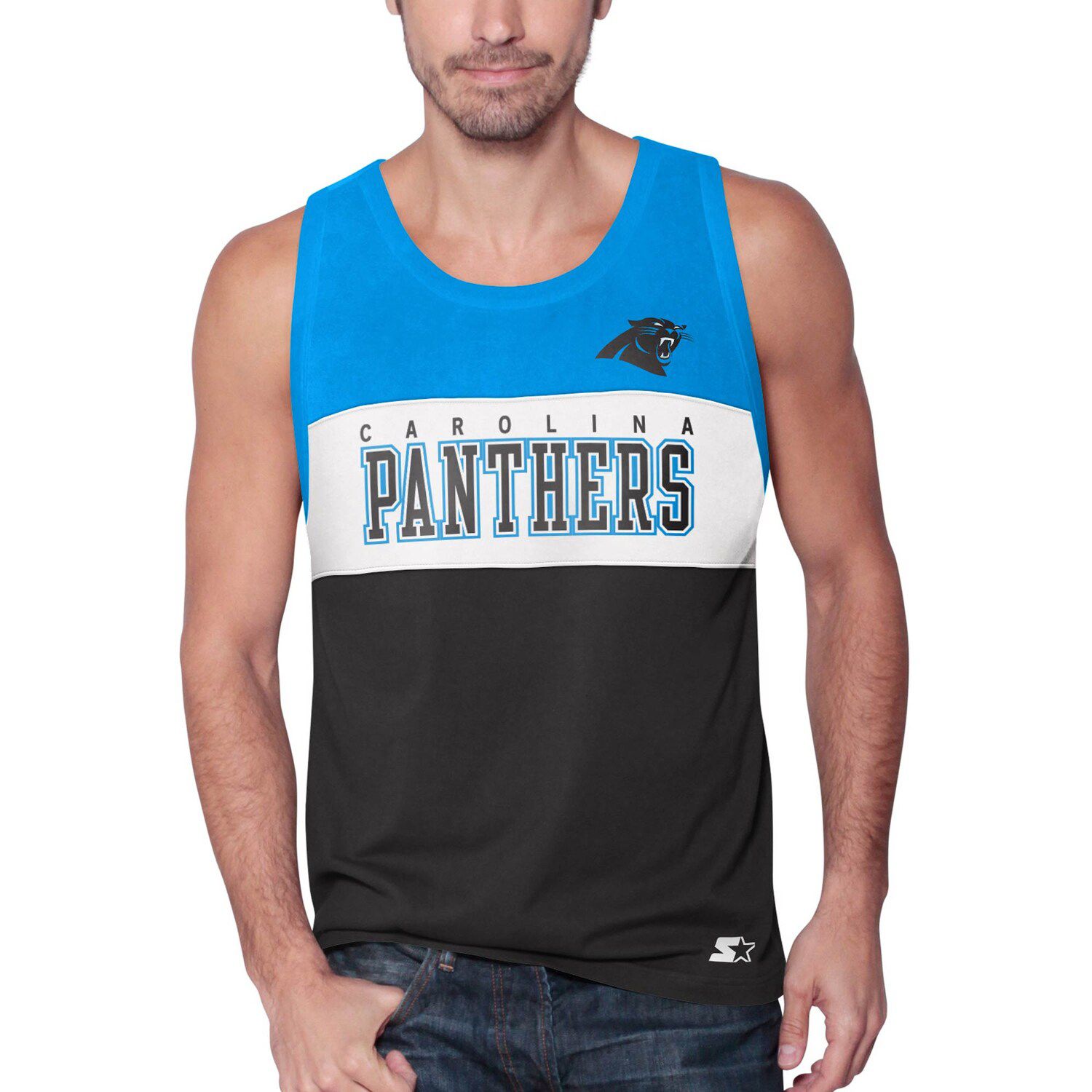 carolina panthers men's tank top