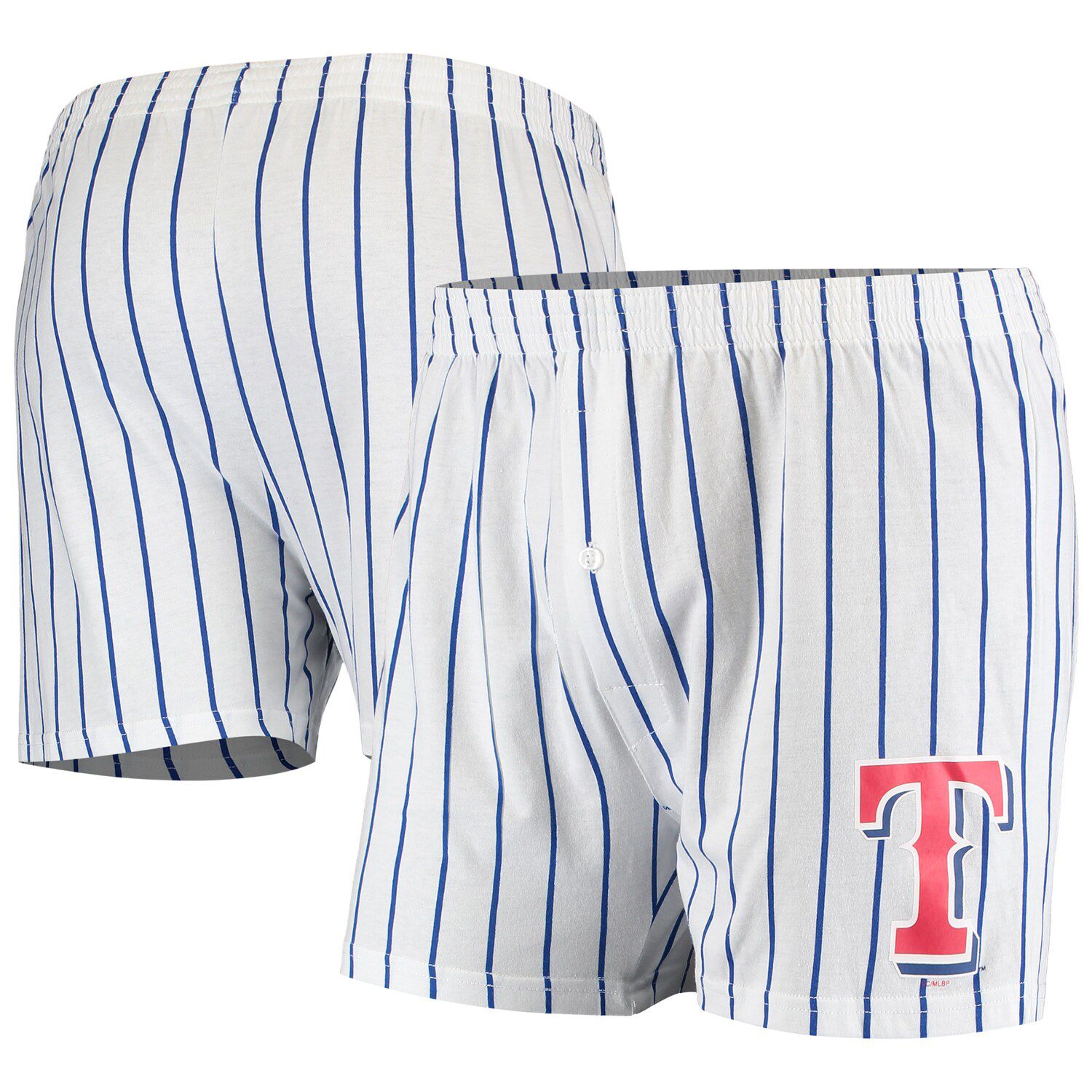 Men's Concepts Sport White New York Yankees Pinstripe Boxer Briefs