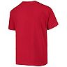 Youth Stitches Red St. Louis Cardinals Heat Transfer T-Shirt