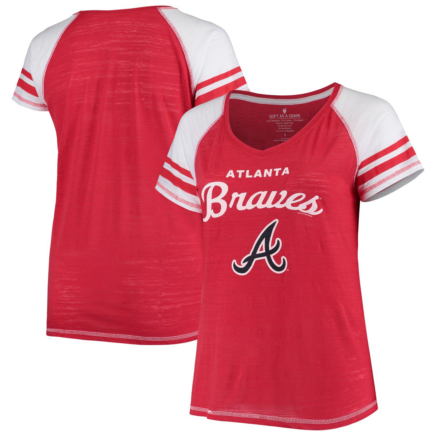 women's plus size atlanta braves shirts