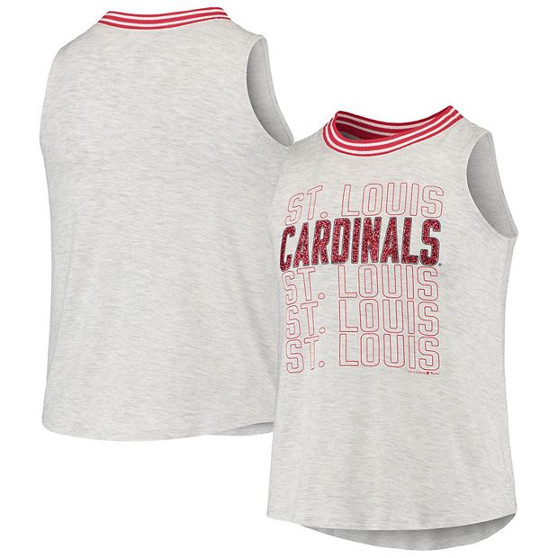 Ladies St Louis Cardinals Glitter Shirt 