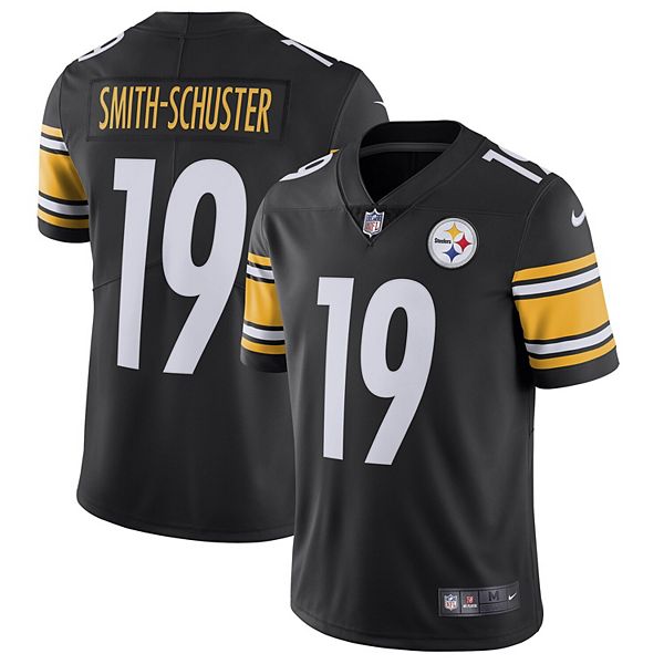 Men's Nike JuJu Smith-Schuster Black Pittsburgh Steelers Team Color Vapor  Untouchable Limited Jersey