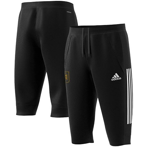 Men S Adidas Black Lafc Aeroready 3 4 Length Pants