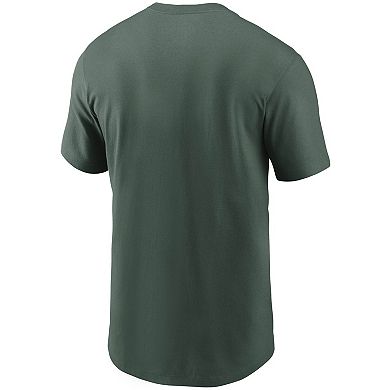Men's Nike Green Green Bay Packers Team Wordmark T-Shirt