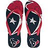 Houston Texans Big Logo Flip Flop Sandals
