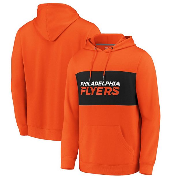 Fanatics Men's Branded Black, Orange Philadelphia Flyers Authentic