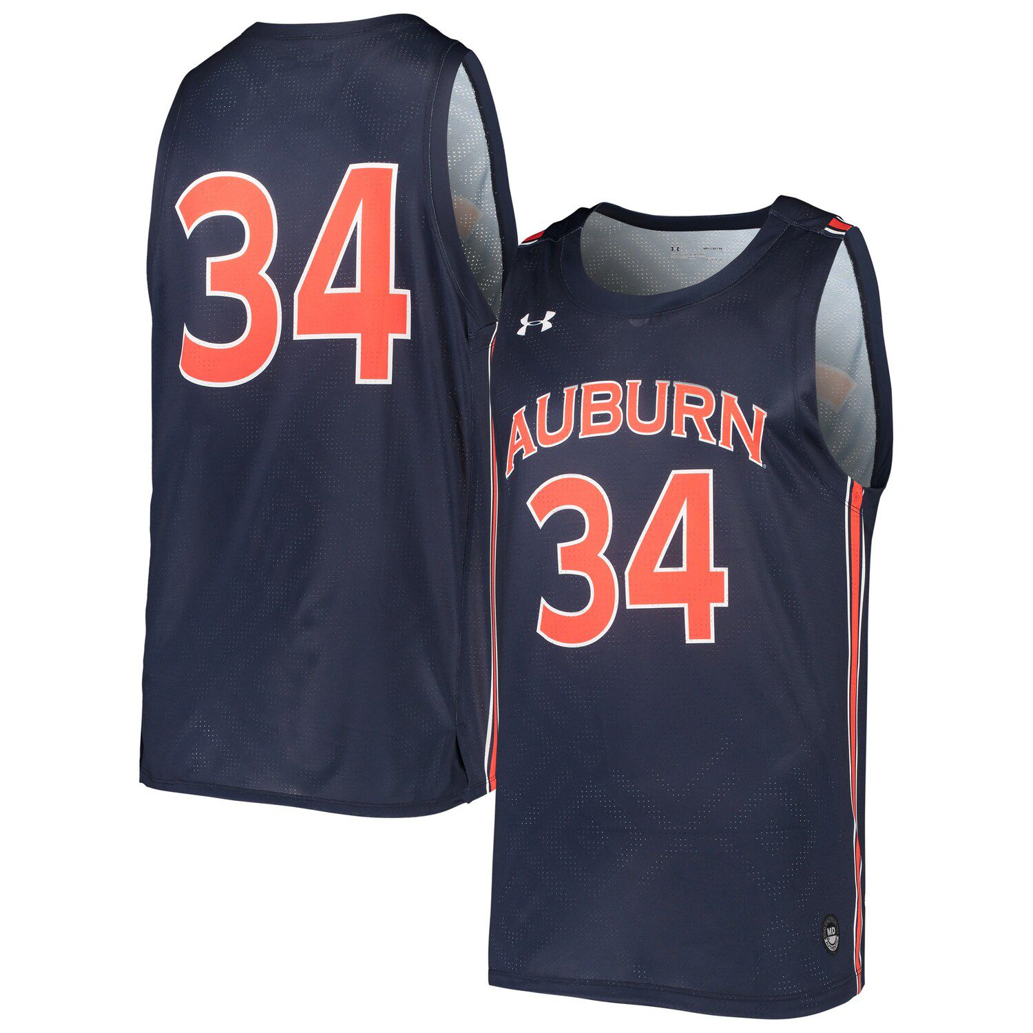 Auburn basketball under armour hotsell