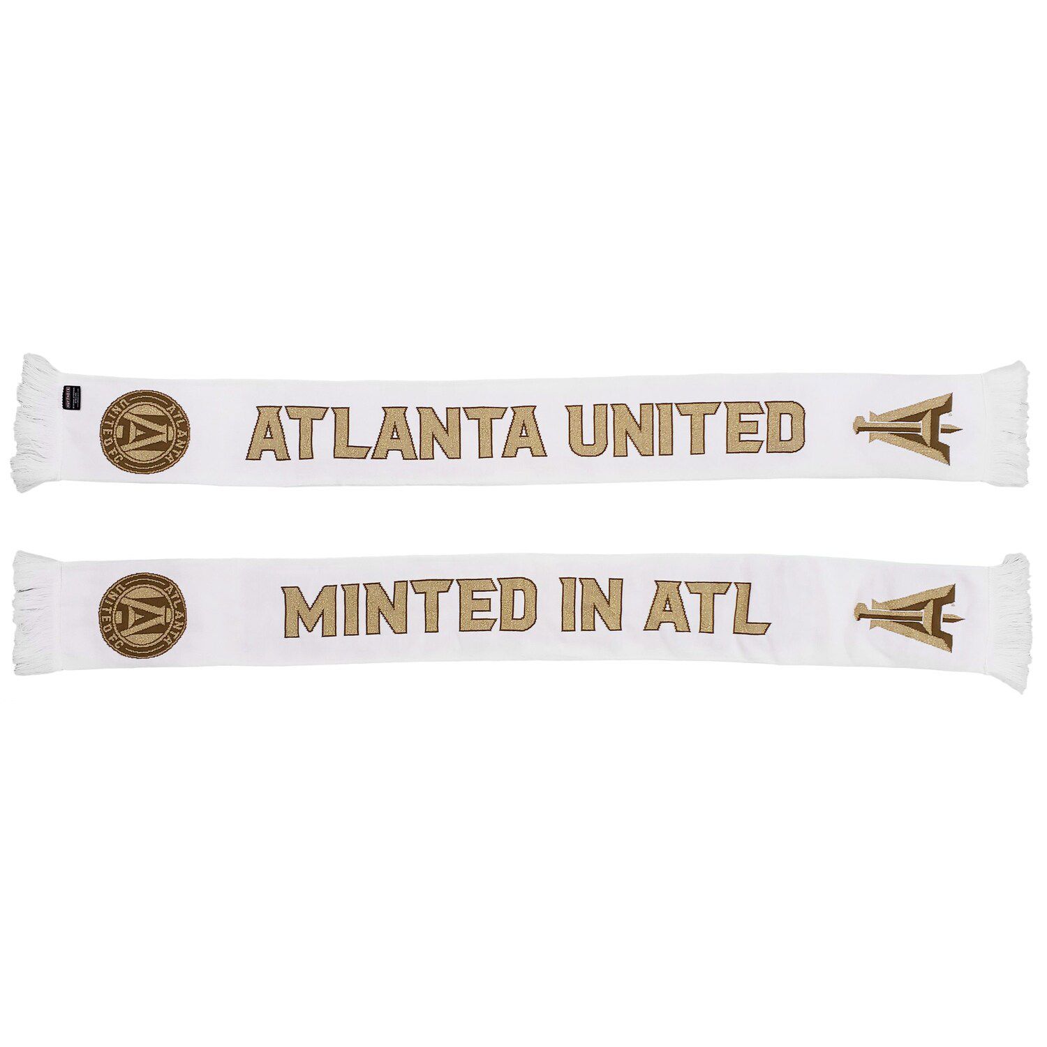 atlanta united white and gold