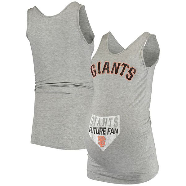 San Francisco Giants Youth Stratosphere Raglan 3/4-Sleeve T-Shirt -  Heathered Gray