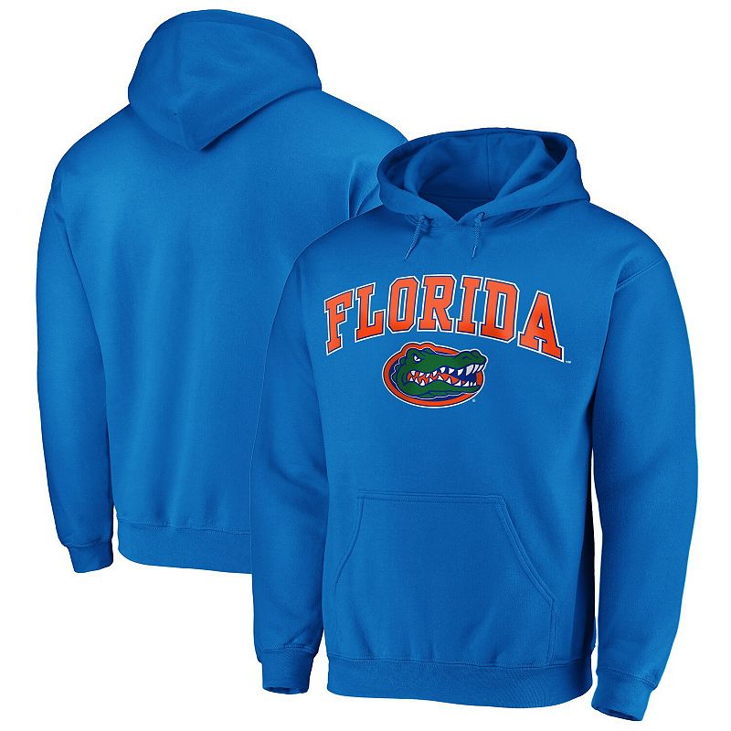 Mens Fanatics Branded Royal Florida Gators Campus Pullover Hoodie, Size: 3