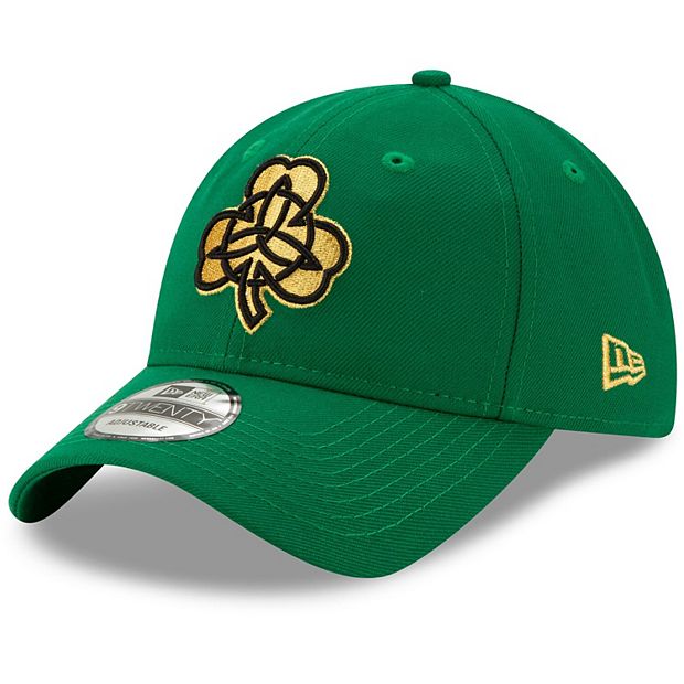Men's New Era Green Boston Celtics 2019/20 City Edition 9TWENTY Adjustable  Hat