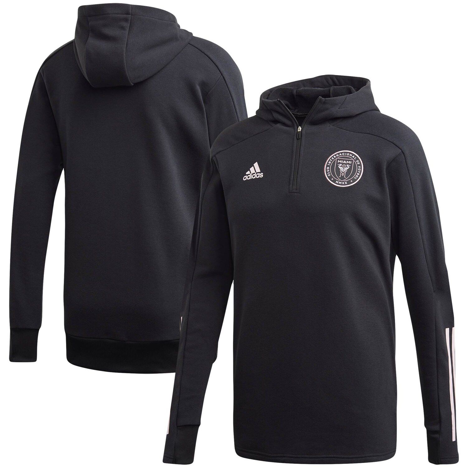 adidas black and white zip up jacket