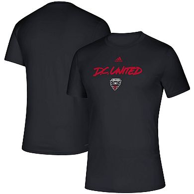 Men's adidas Black D.C. United Wordmark Goals T-Shirt