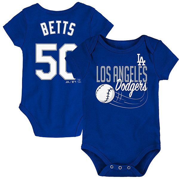 Infant Mookie Betts Royal Los Angeles Dodgers Baby Slugger Name ...