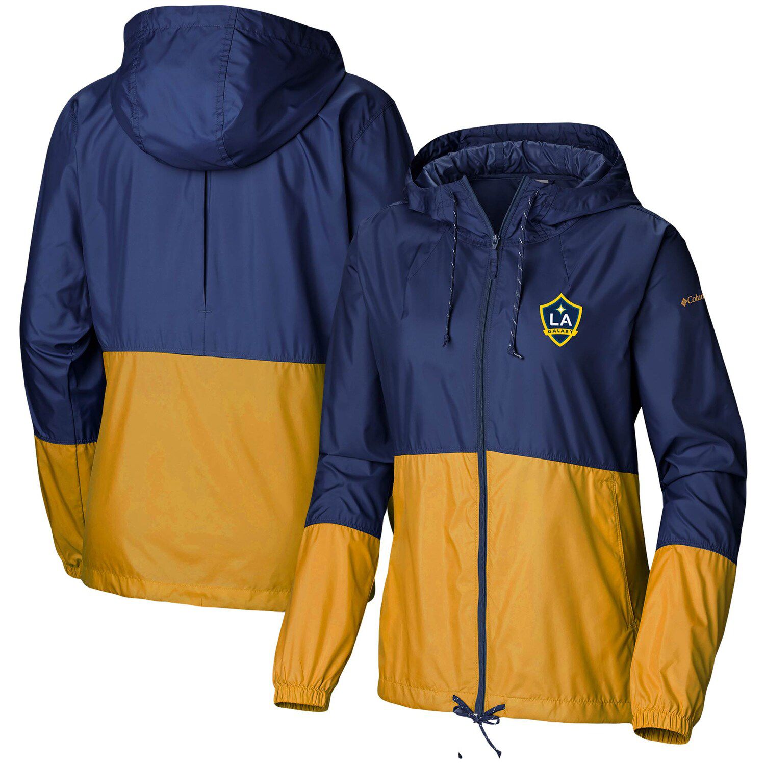 columbia yellow windbreaker