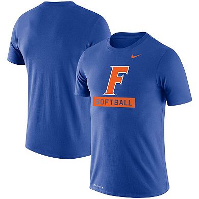 Men's Nike Royal Florida Gators Softball Drop Legend Performance T-Shirt