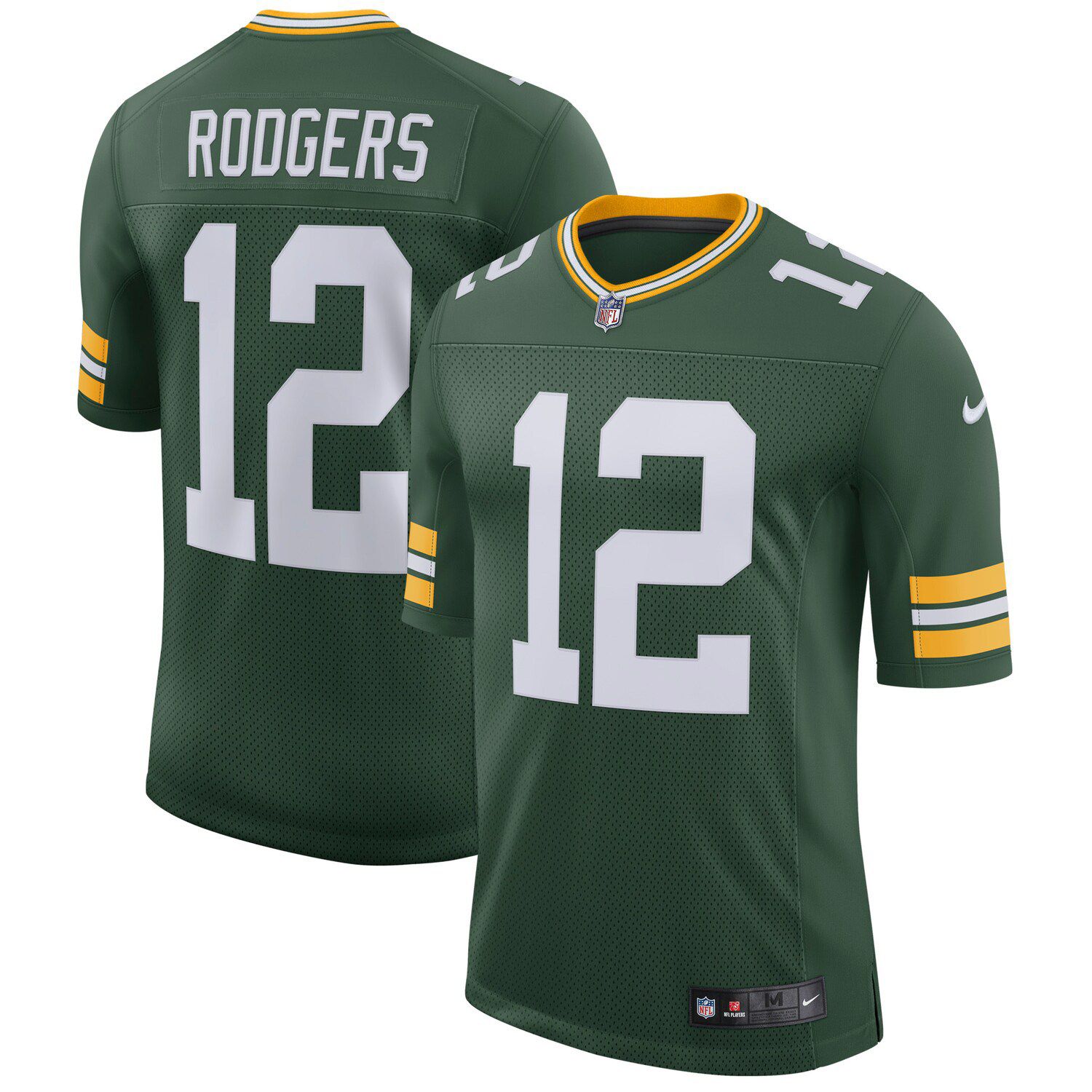 Aaron Rodgers Green Green Bay Packers 