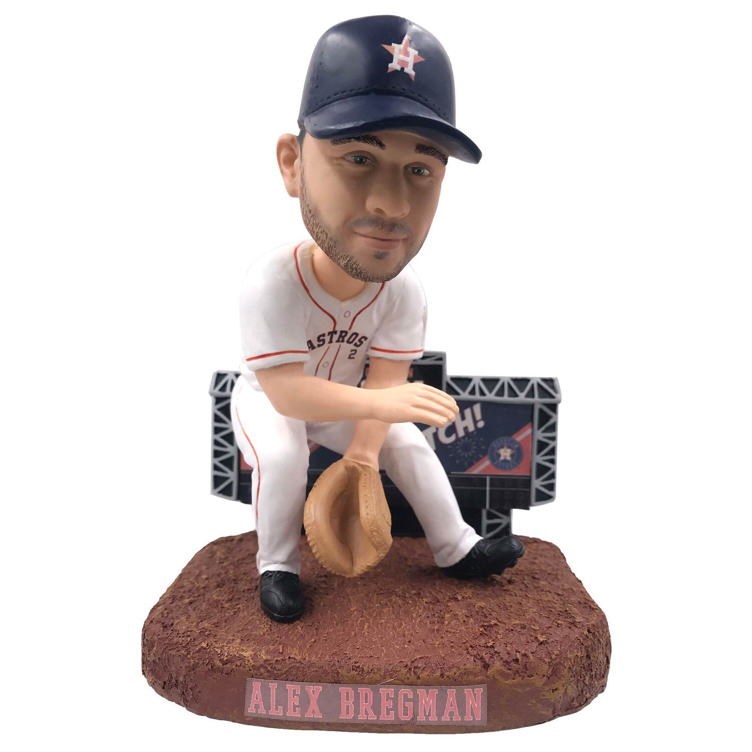 Image for Unbranded FOCO Alex Bregman Houston Astros Player Scoreboard Bobblehead at Kohl's.