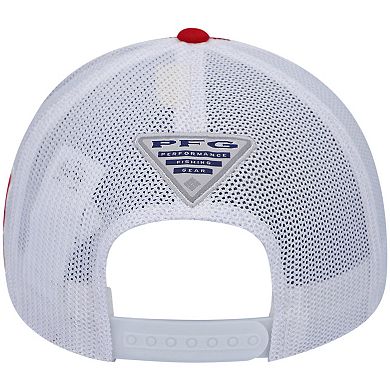 Men's Columbia Crimson Alabama Crimson Tide PFG Snapback Adjustable Hat