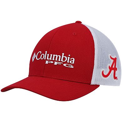 Men's Columbia Crimson Alabama Crimson Tide PFG Snapback Adjustable Hat