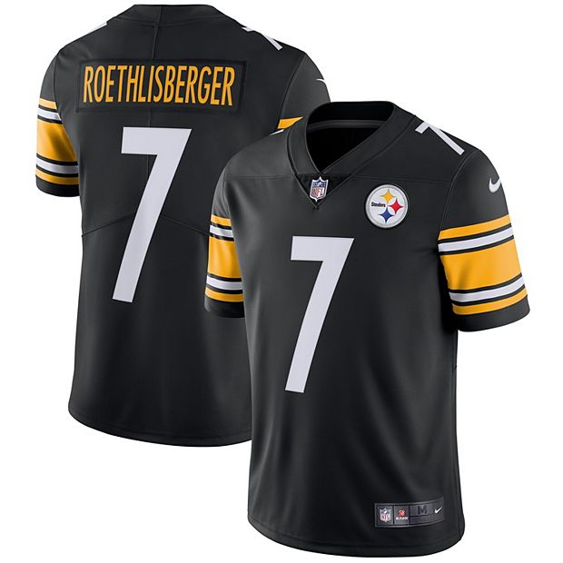 Men's Nike Ben Roethlisberger Black Pittsburgh Steelers Vapor Untouchable  Limited Player Jersey