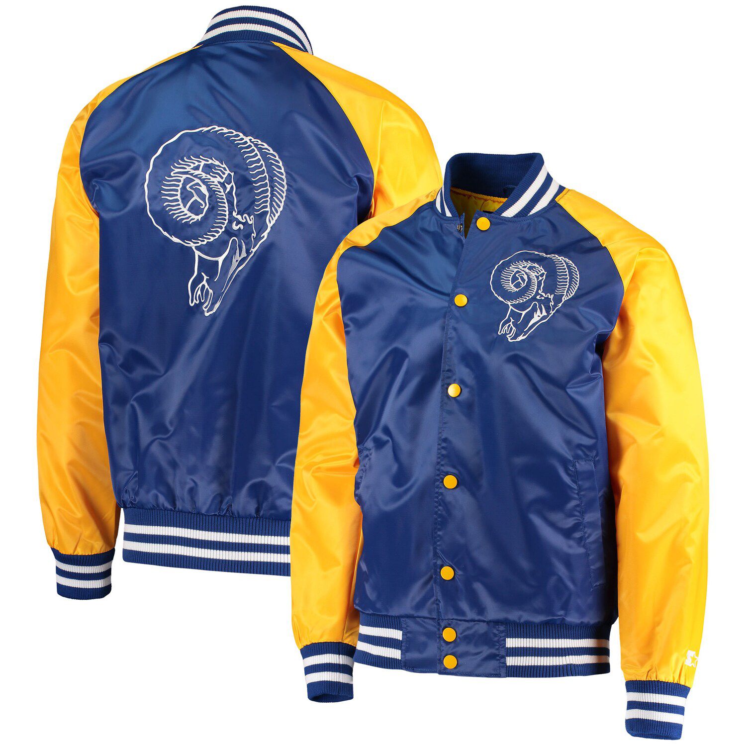 la rams leather jacket