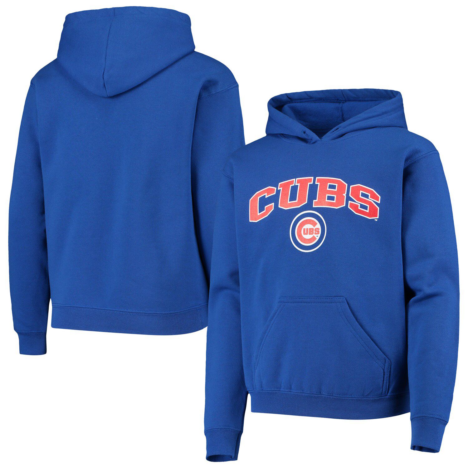 Outerstuff Toddler Royal Chicago Cubs Stadium Full-Zip Colorblock Hoodie