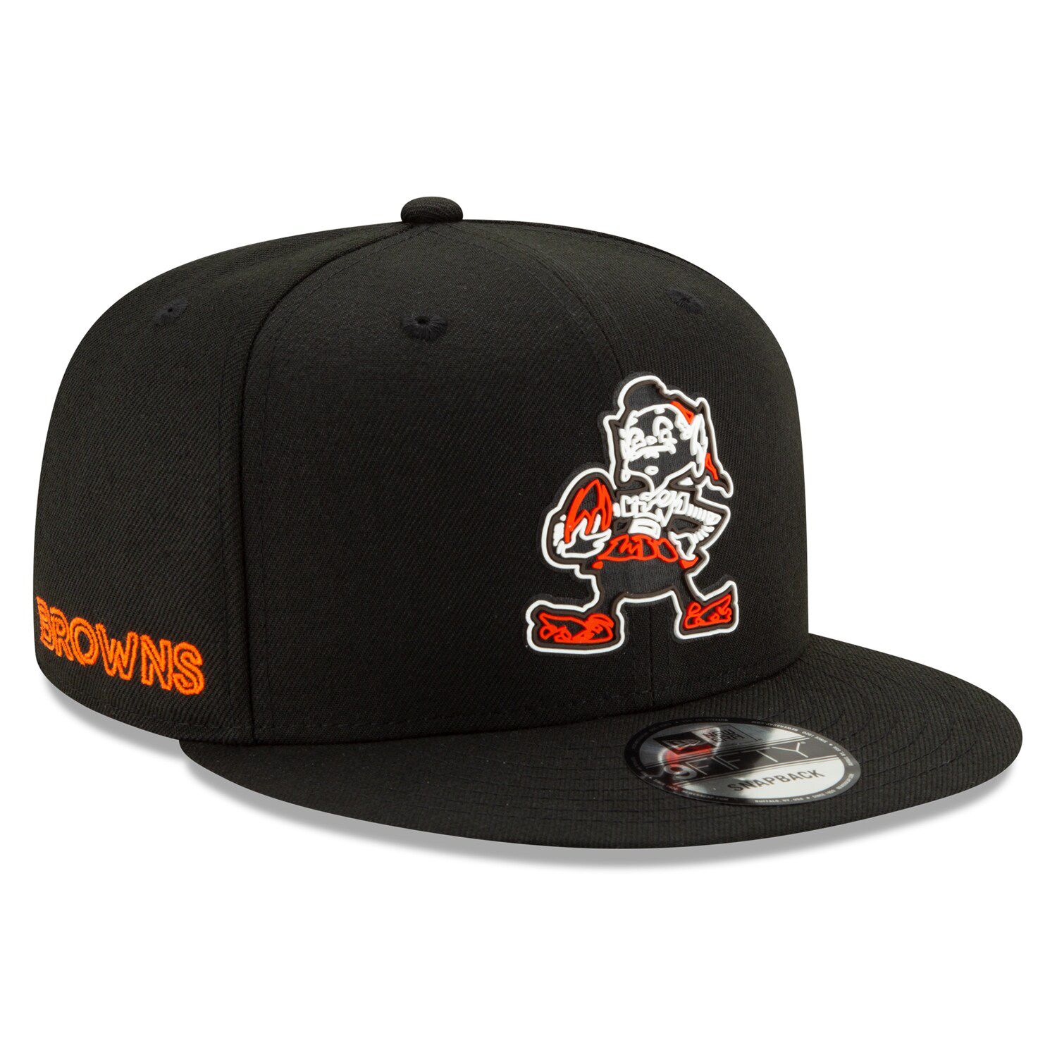 black cleveland browns hat