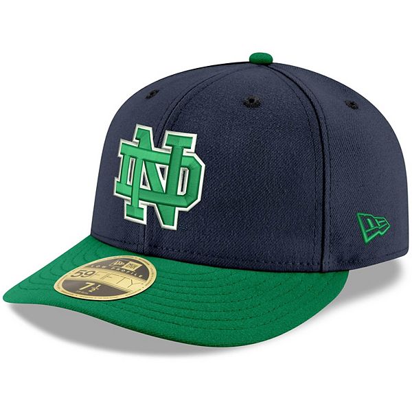 Men's New Era Kelly Green Notre Dame Fighting Irish Basic 59FIFTY Fitted Hat