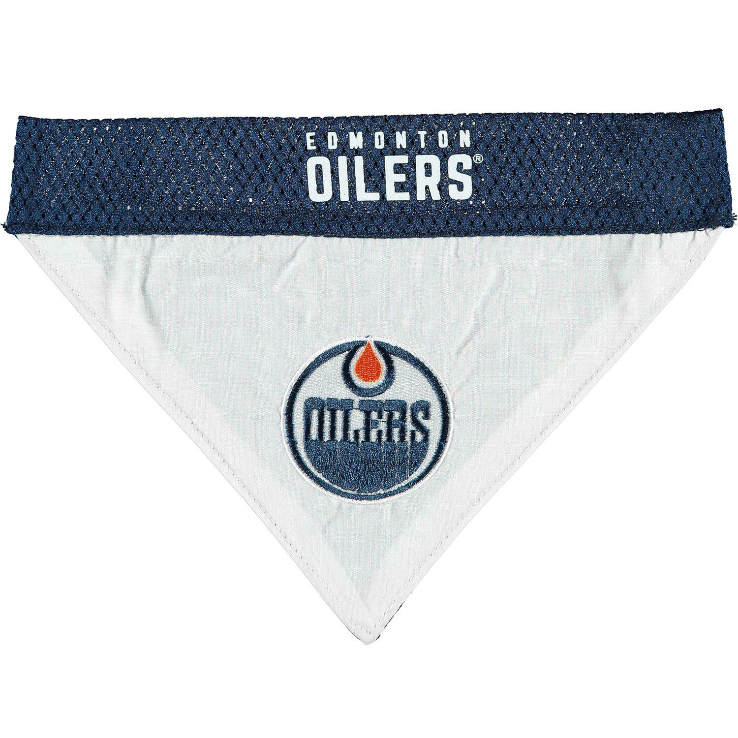 Image for Unbranded Edmonton Oilers Reversible Pet Bandana at Kohl's.