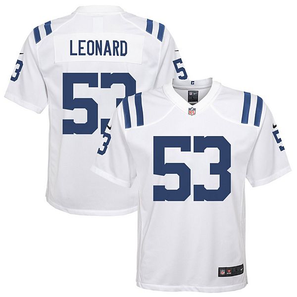 Darius Leonard Signed Indianapolis Colts Nike NFL Game Jersey (JSA)