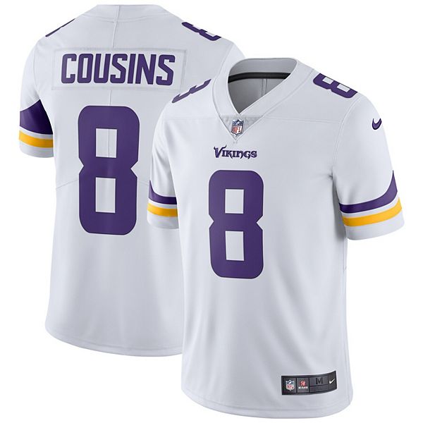 Framed Kirk Cousins Minnesota Vikings Autographed White Nike Limited J –  Super Sports Center