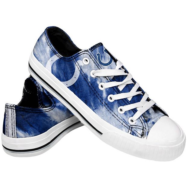 Women s Indianapolis Colts Tie Dye Canvas Shoe